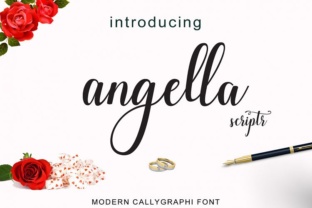 Angella Font: Elegant Script for Digital Marketing