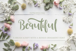 Beautiful: A Versatile Brush Font for Creative Branding