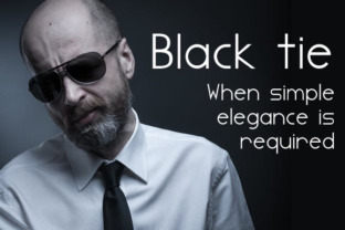 Black Tie Font: Clean Gothic Typography for Digital Marketing