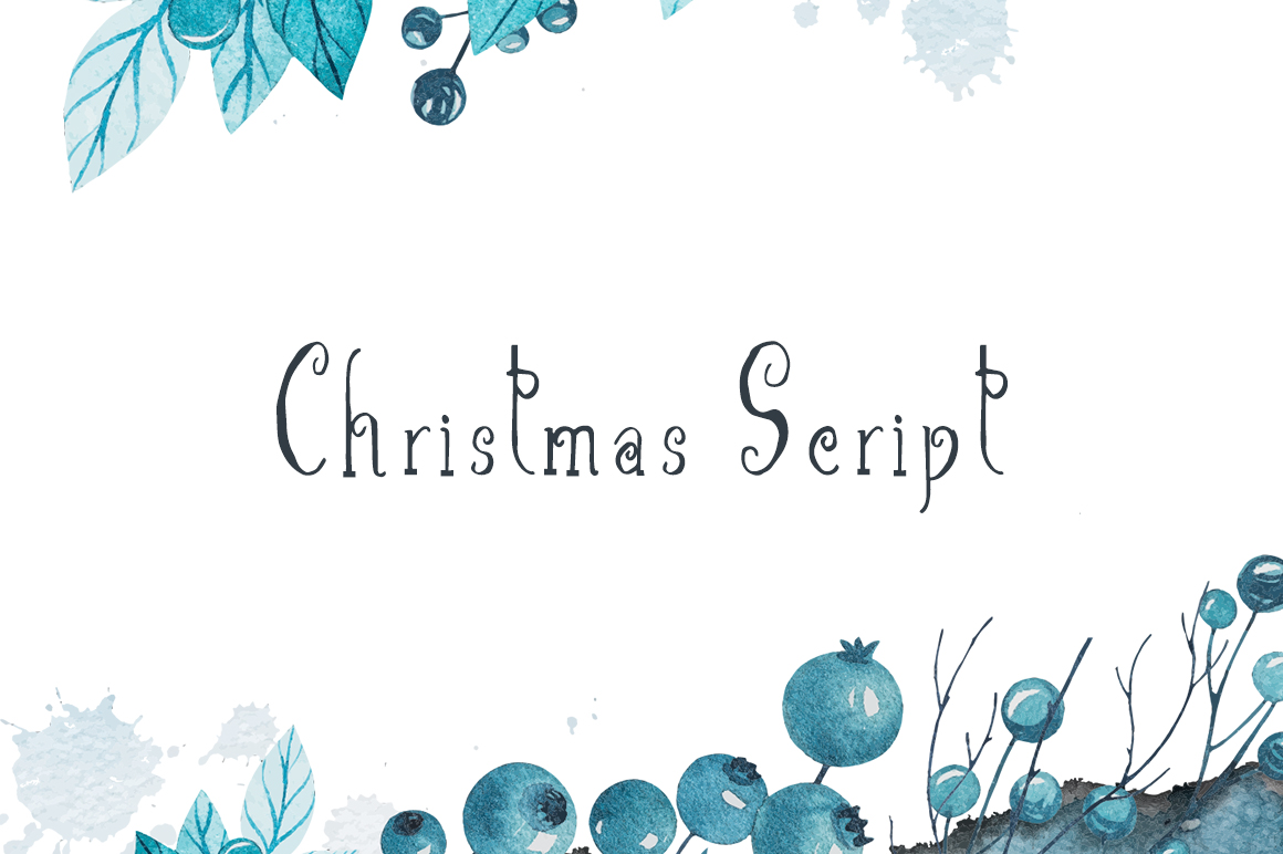 Christmas Script: A Festive and Elegant Font for Web Design