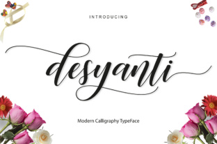 Desyanti Script Font Review for Branding and Invites
