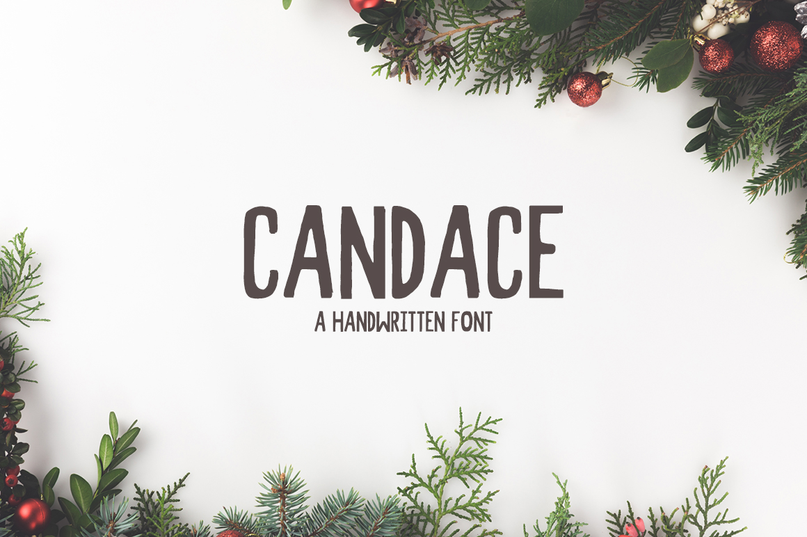 Enhance Your Brand with Candace: A Modish Handwritten Font