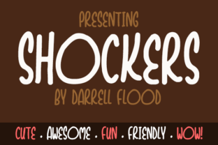 Enhance Your Brand with Shockers: A Friendly, Cute Font
