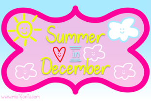 Enhance Your Brand with Summer in December Font