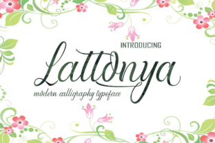 Lattonya Font: Handmade Script for Makers