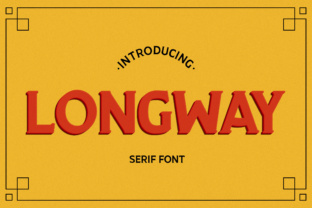 Longway Font Review: A Vintage Serif for Branding