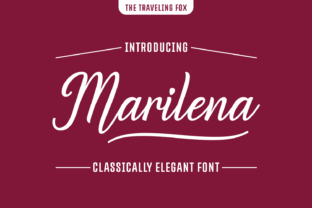 Marilena Font: Elegant Script for Digital Marketing