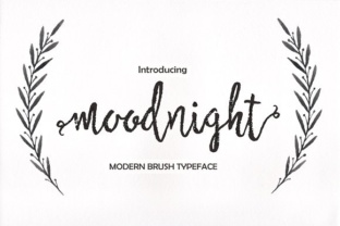 Moodnight Font: Elegant Script for Modern Design