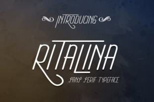 Ritalina Sans Font for Playful Editorial Design