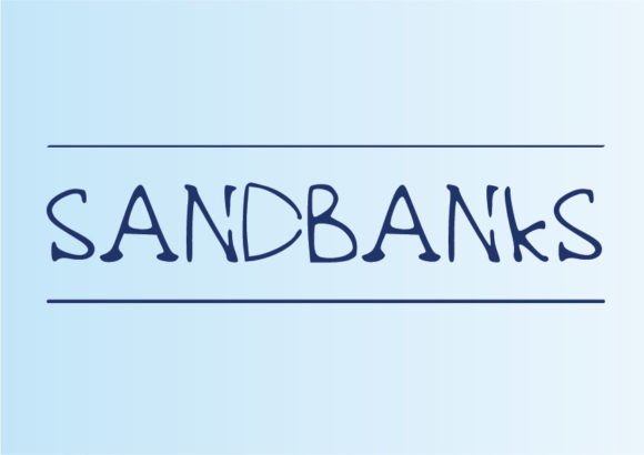 Sandbanks Font: Lazy Handwritten Style for Chilled Branding