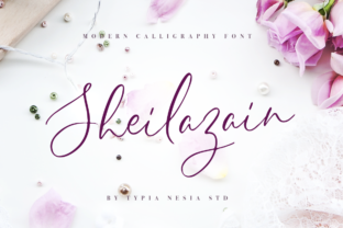 Sheilazain Font Review for Elegant Maker Projects