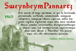 Sweynheym Pannartz Font for Handmade Labels & Printables