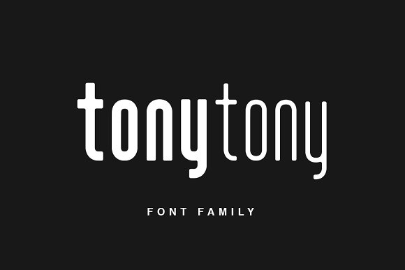 TonyTony Font: A Clean Sans Serif for Small Business Branding
