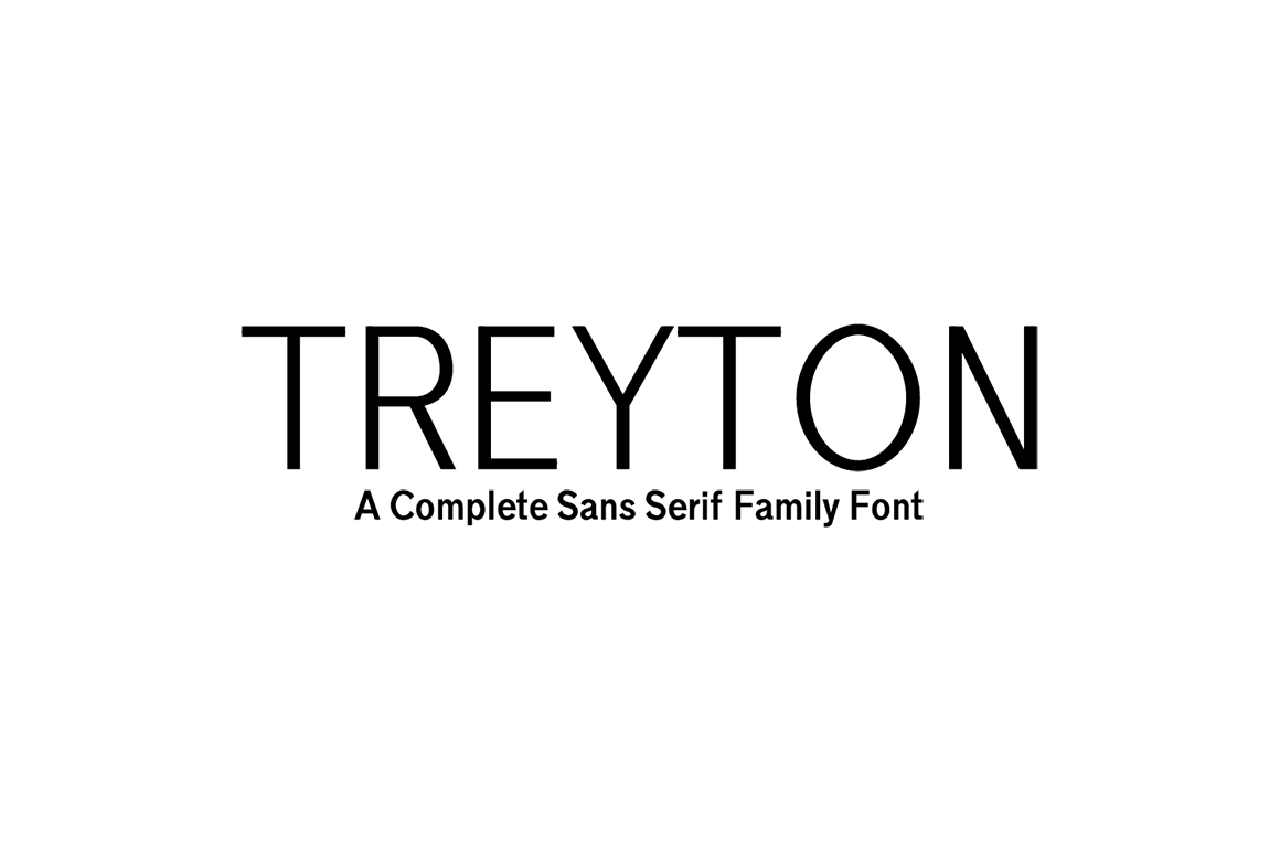 Treyton: Elevate Your Brand with a Stunning Sans Serif Font